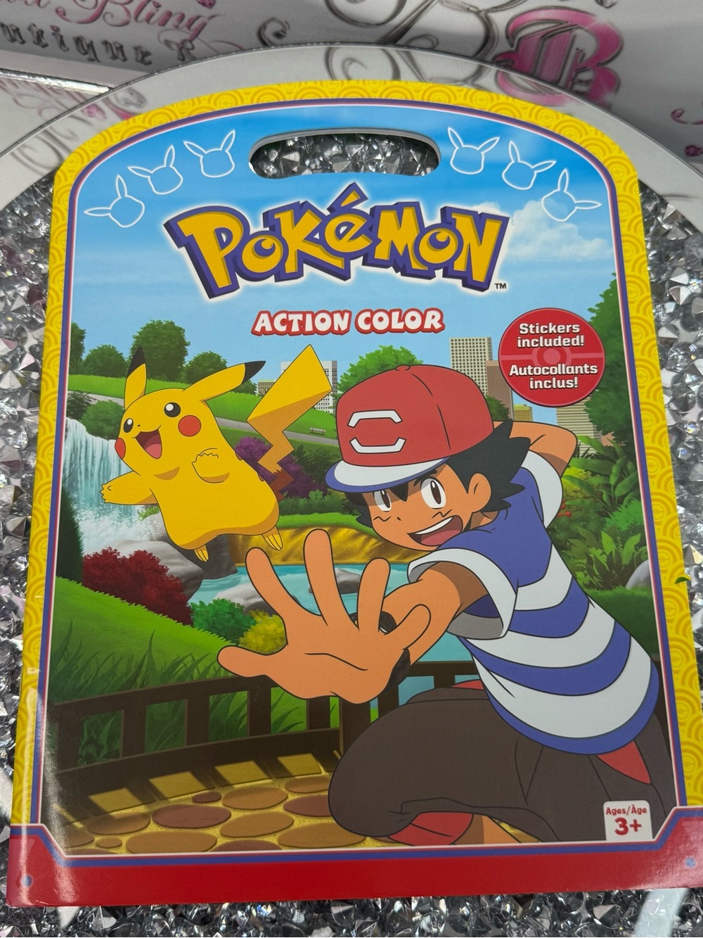 Pokémon colouring book Action Color Kids Activity Set - Blue/Yellow